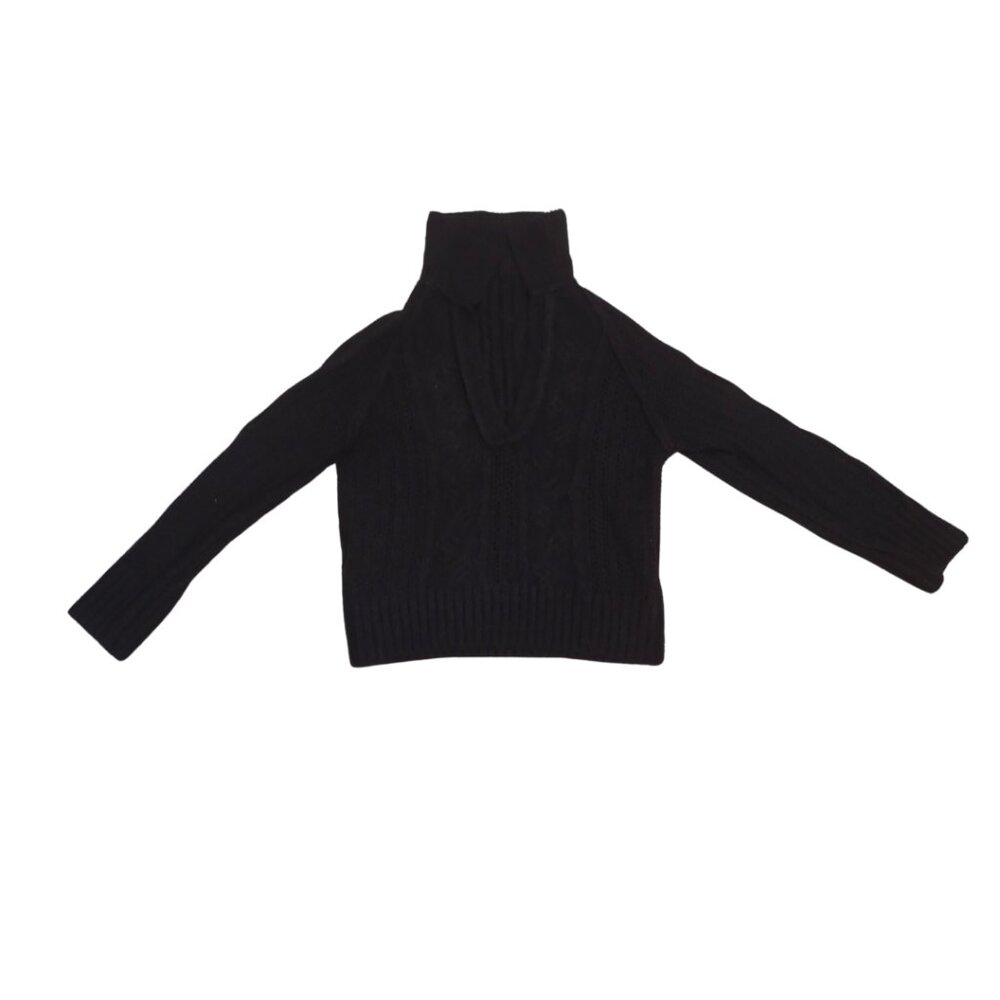 Sophie Rue Notch Cable Knit Pullover Sweater Size Large - Picture 6 of 9